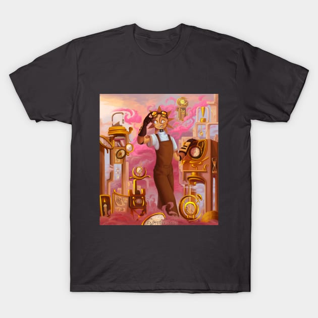 Clockwork T-Shirt by amberluvsbugs